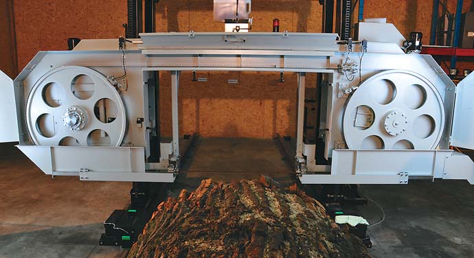 Новый суперстанок Wood-Mizer WM1000 для сверхкрупных бревен