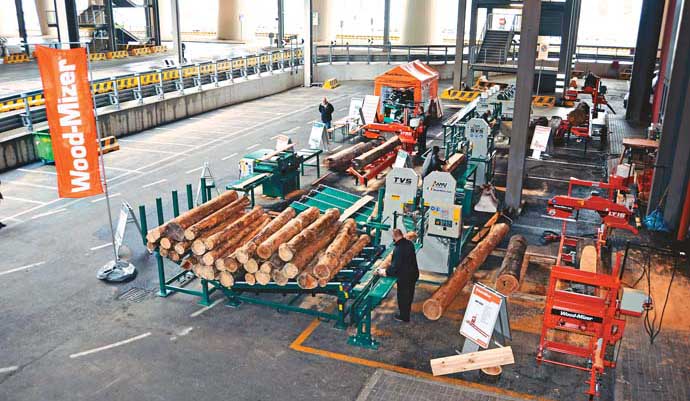 Ленточные пилорамы LT15 и LT10 от Wood-Mizer