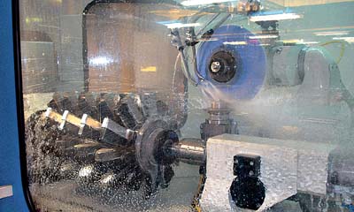 Заточка червячной фрезы на станке фирмы HARO