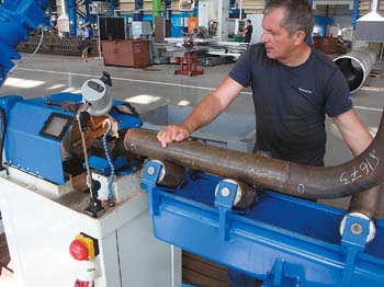 Оборудование Th. Wortelboer BV для подготовки труб