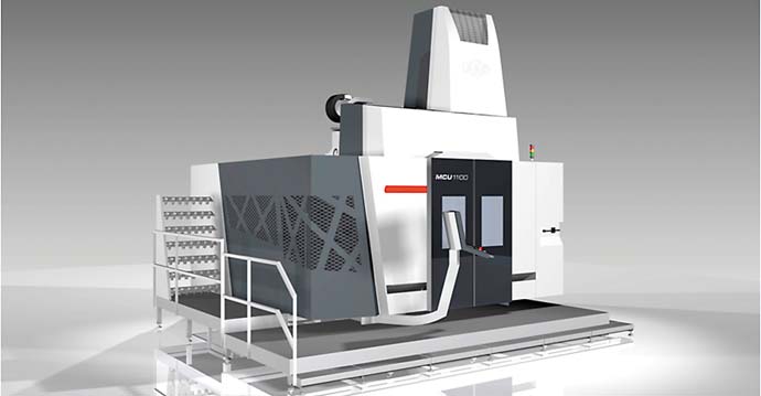 Эскиз станка MCU 1100V-5X Kovosvit Mas