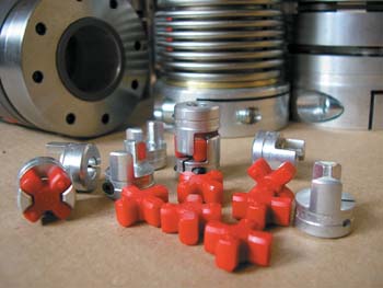 Упругие компенсирующие муфты