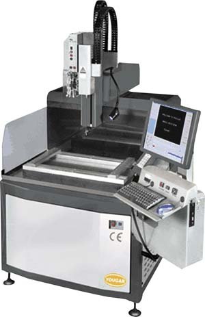 Высокоточный электроэрозионный станок для получения отверстий SUPERDRILL YOUGAR M&T INC