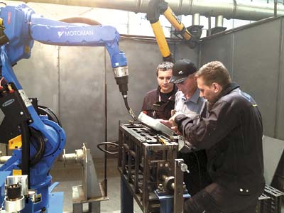 Сварочный роботизированный комплекс MOTOMAN