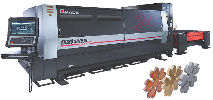 AMADA представила инновационную лазерную установку ENSIS-3015 AJ мощностью 2000 Вт