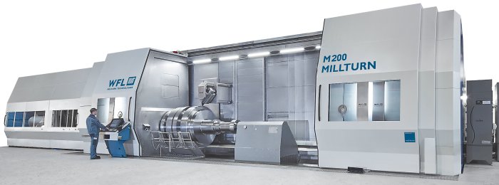 M200 MILLTURN: комплексная обработка за одну установку особо крупных деталей
