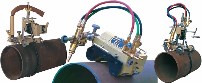 Оборудование для механизации газокислородной и плазменной резки труб