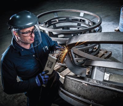 Высокопроизводительная обработка угловыми шлифовальными машинами